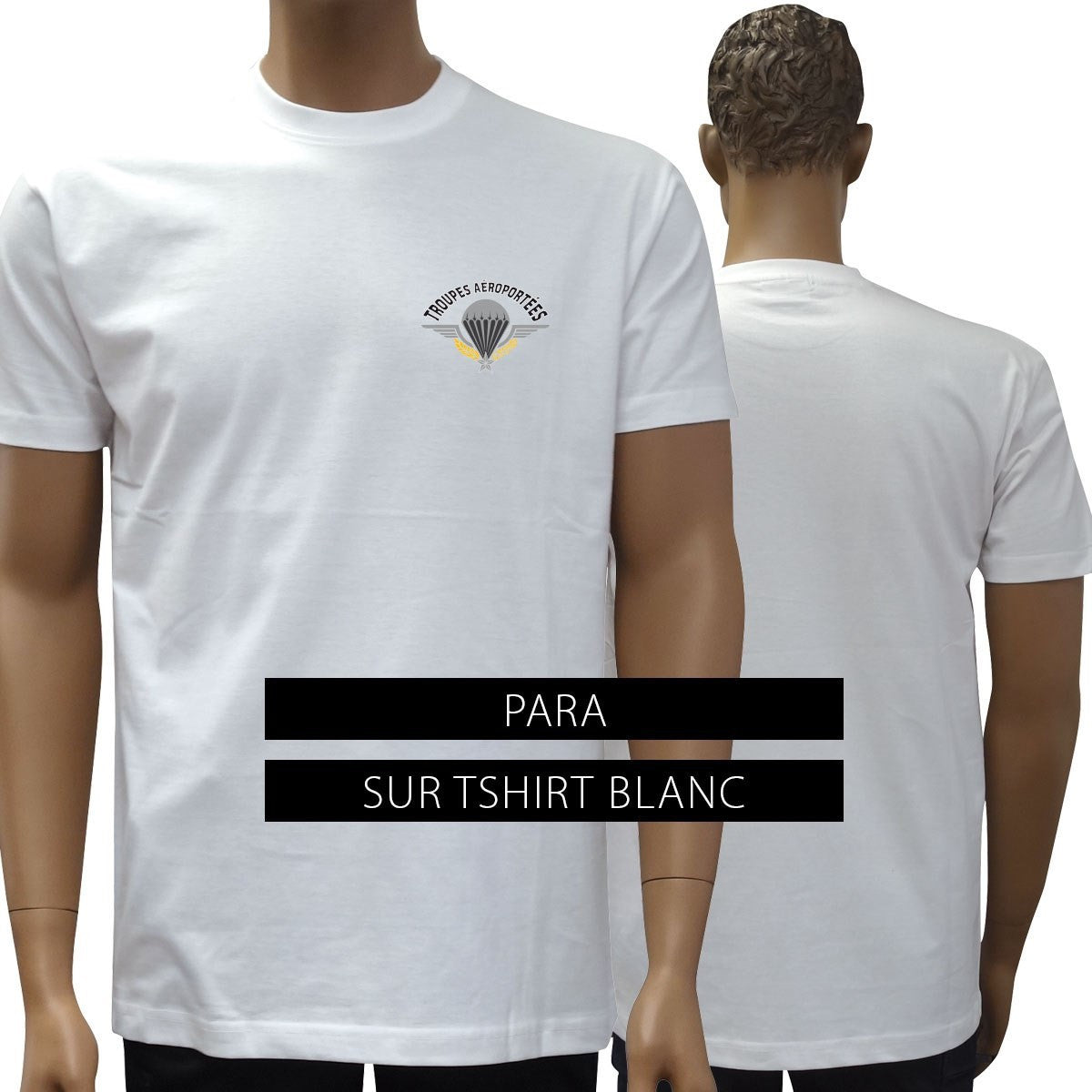 T-shirt Patrol Equipement Cooldry 100 % polyester sérigraphié à séchage rapide