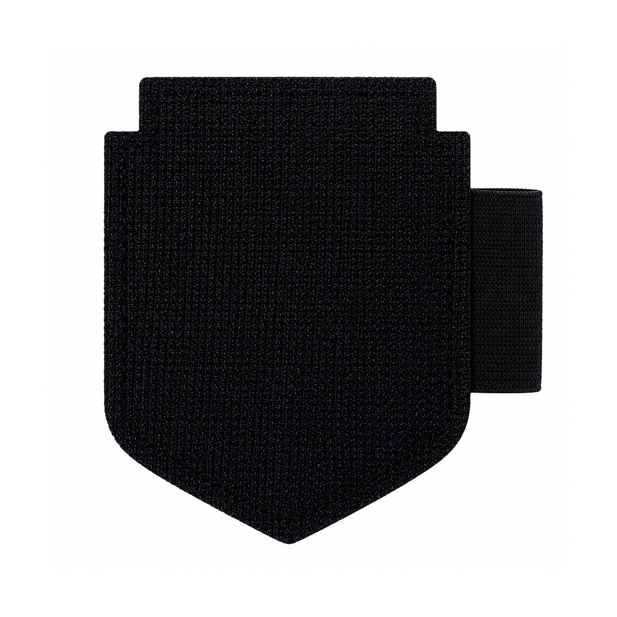 Porte-écusson auto-agrippant 64 x 87 mm avec emplacement pour stylo