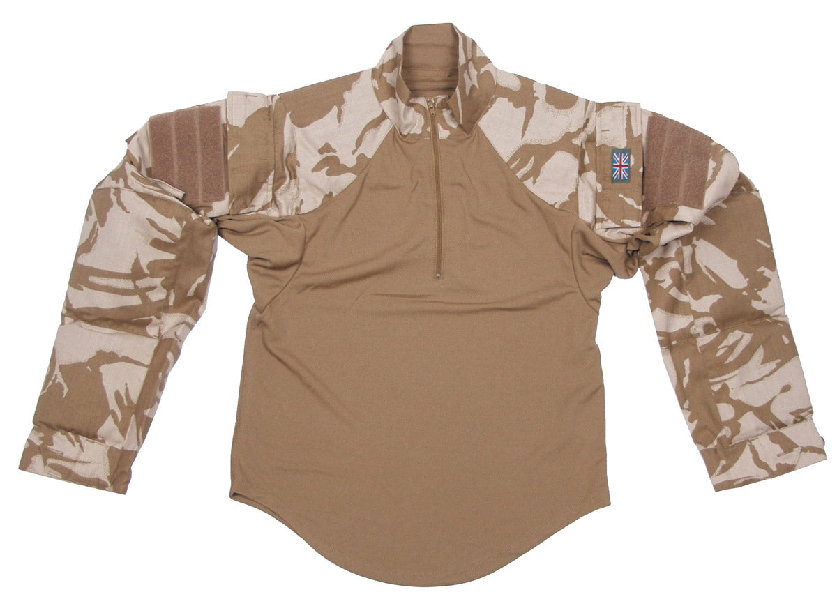 Chemise de combat UBAS britannique Ubac tout polyester, surplus d'occasion, lot de 10