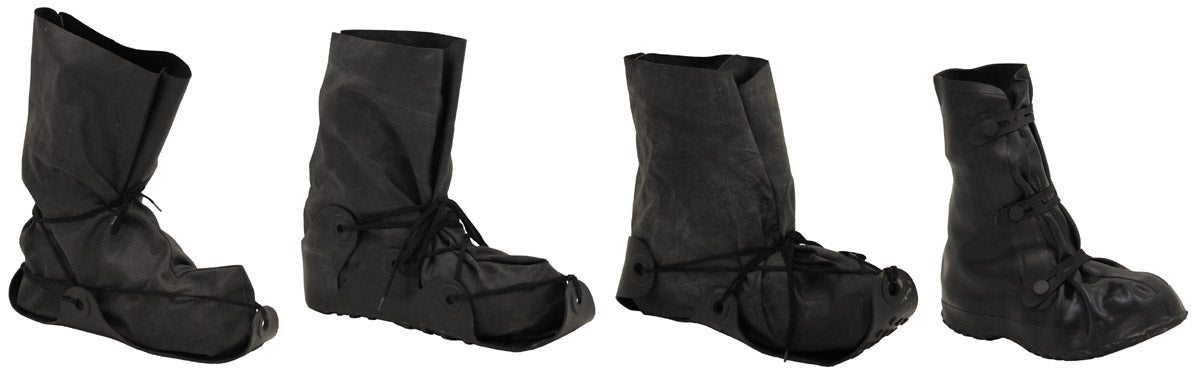 Surchaussures britanniques en caoutchouc, surplus comme neuf, lot de 5