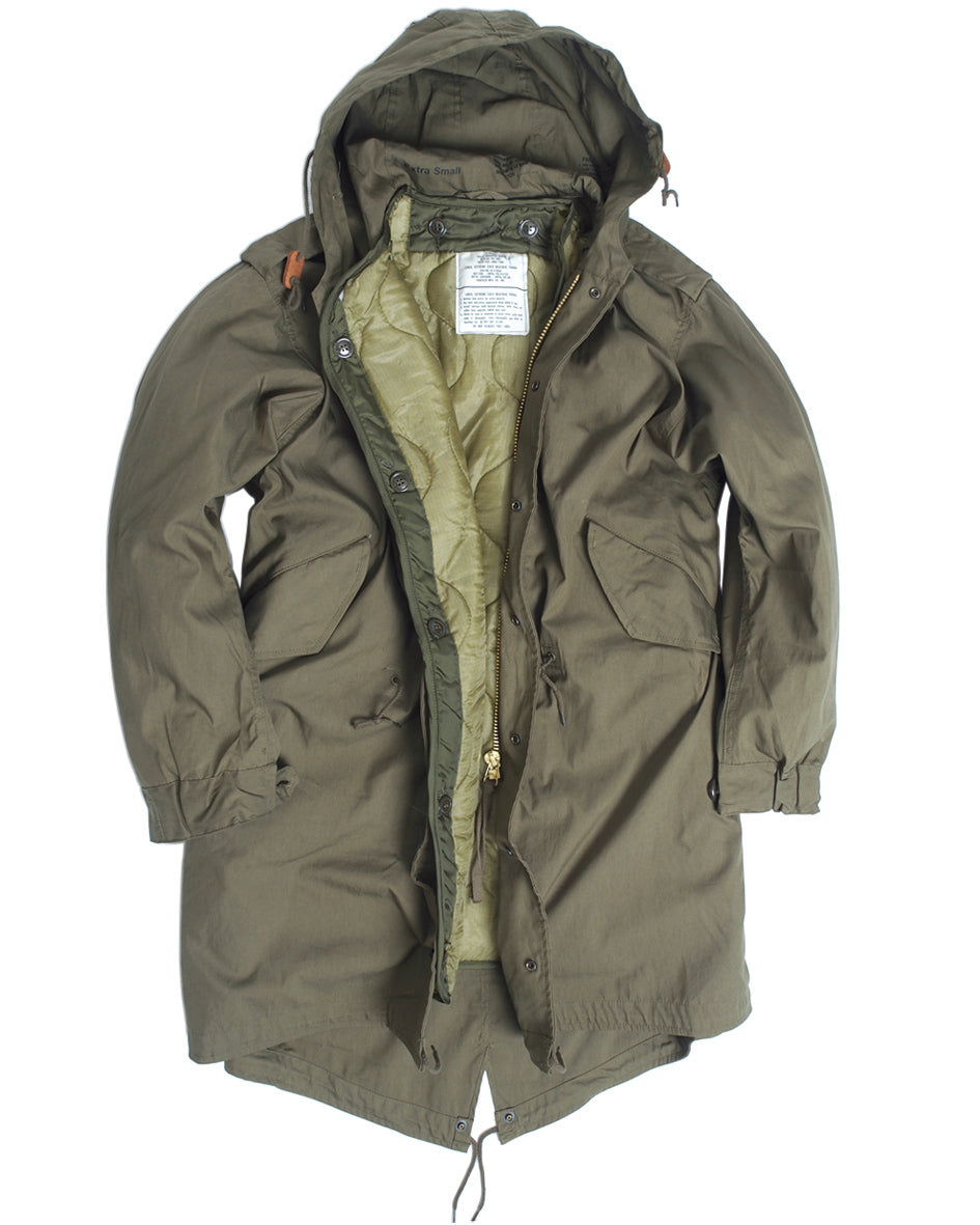 Parka M51 type US Mil-Tec en coton-nylon 73/27 avec doublure déboutonnable et capuche