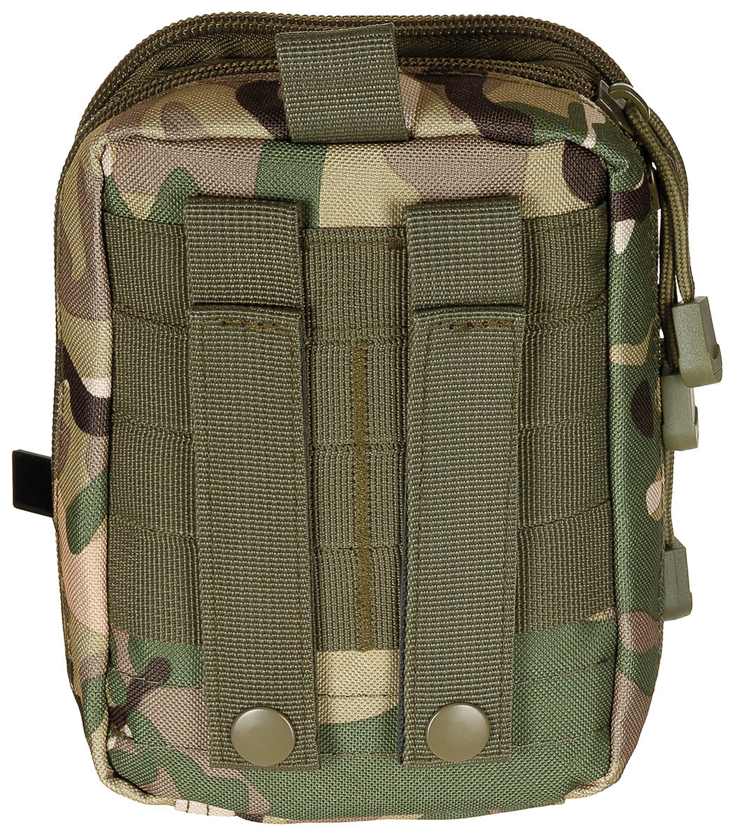Pochette EDC MOLLE MFH à ouverture intégrale, 12 x 17 x 6 cm, 195 g