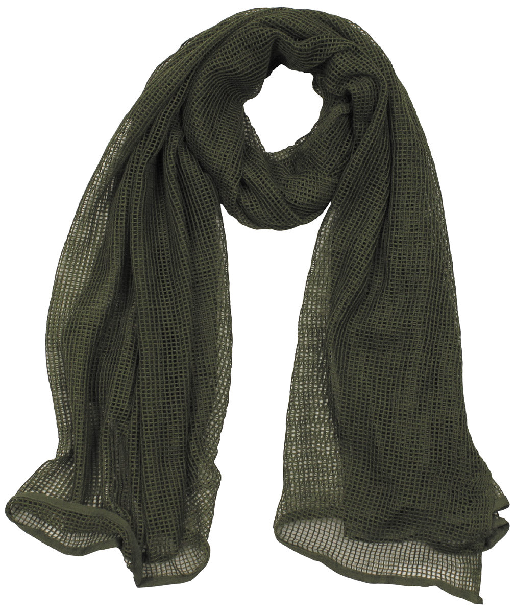 Écharpe filet multiusage MFH 190 x 90 cm en polyester fin et découpable
