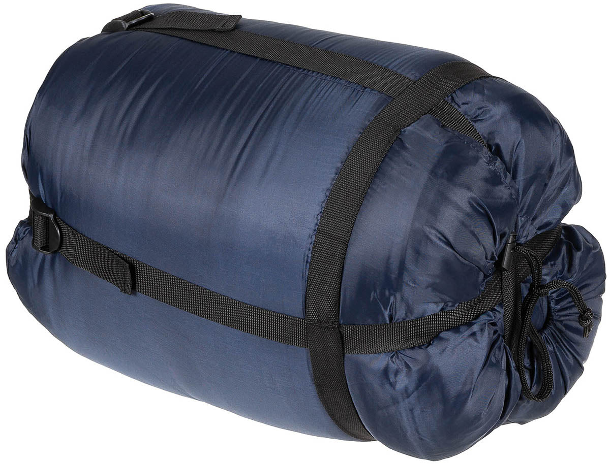 Sac de couchage sarcophage MFH garnissage 2 couches confort 2,4 °C extrême -19,6 °C