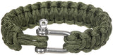 Bracelet en Parachute Cord MFH 23 mm à boucle métallique en polyester tressé