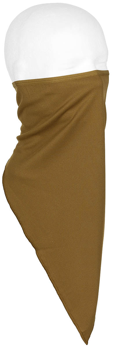 Tour de cou tactique MFH triangulaire à bande élastique, polyester respirant