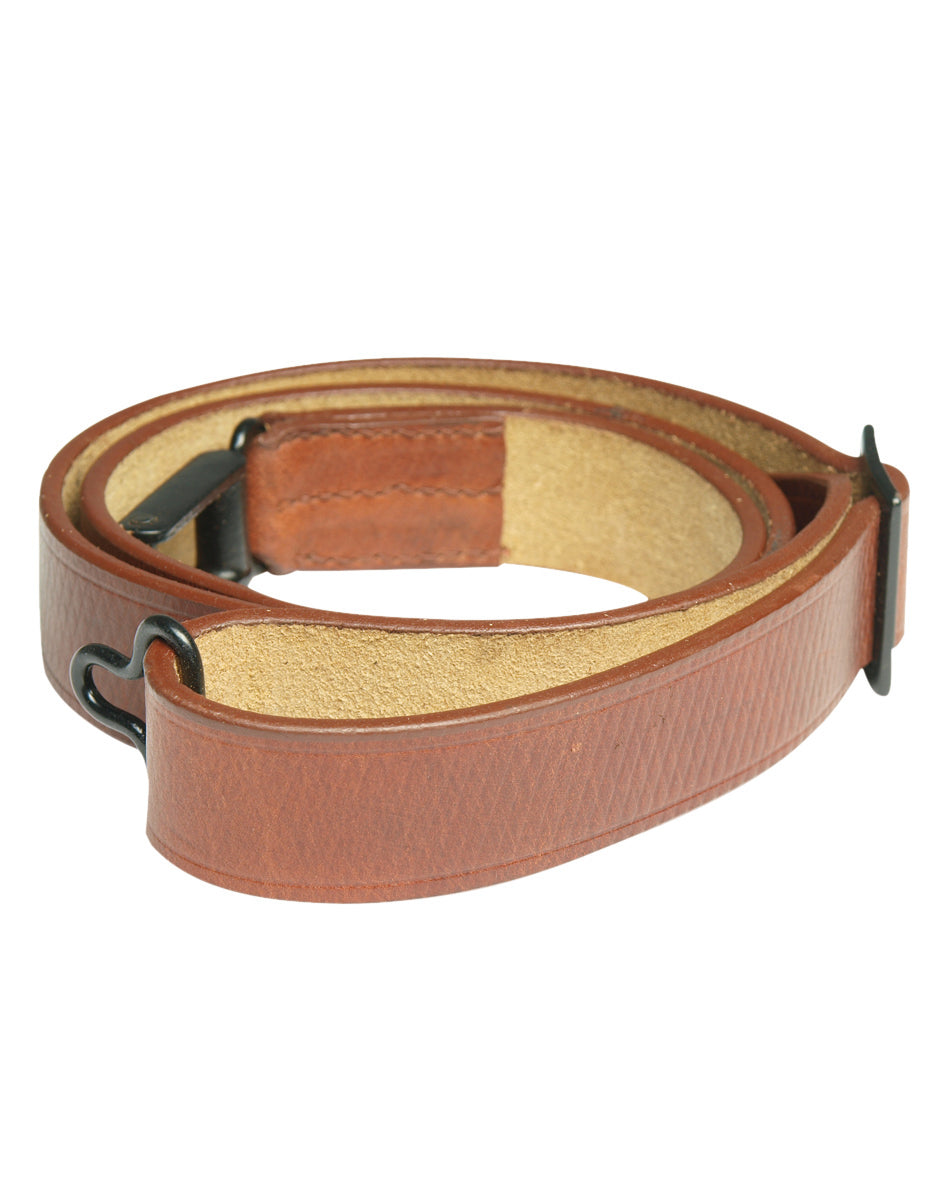 Bretelle de combat 2 points Mil-Tec en cuir de buffle 3 cm x 100 cm type Gew. 98