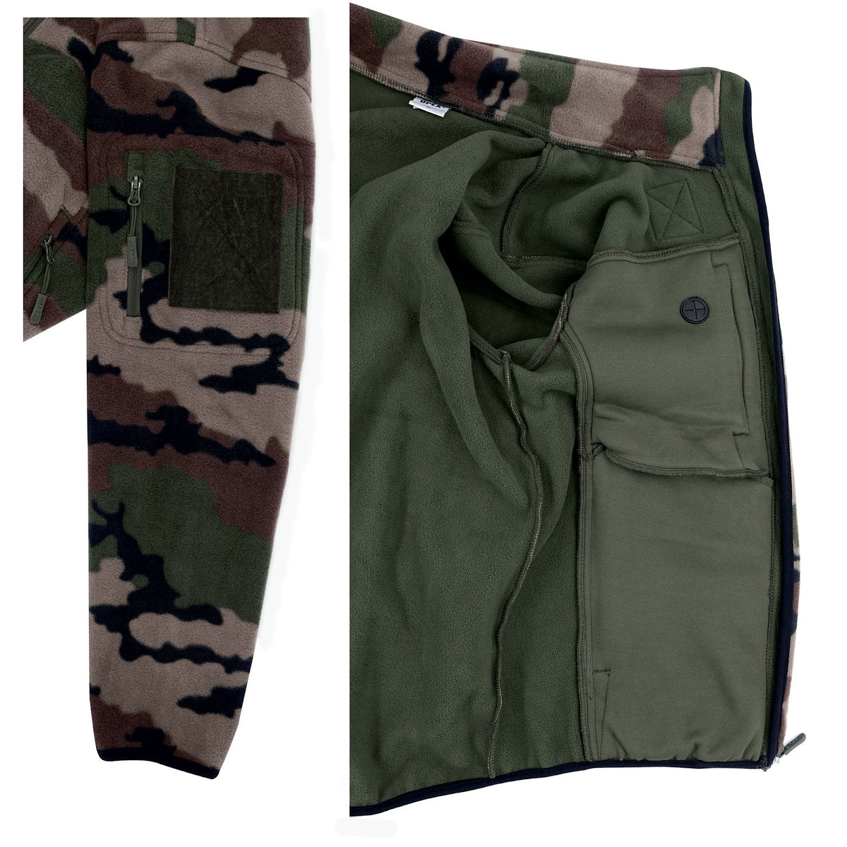 Veste polaire OPEX Fitté polyester 390 g/m² anti-bouloche avec 5 poches à glissière