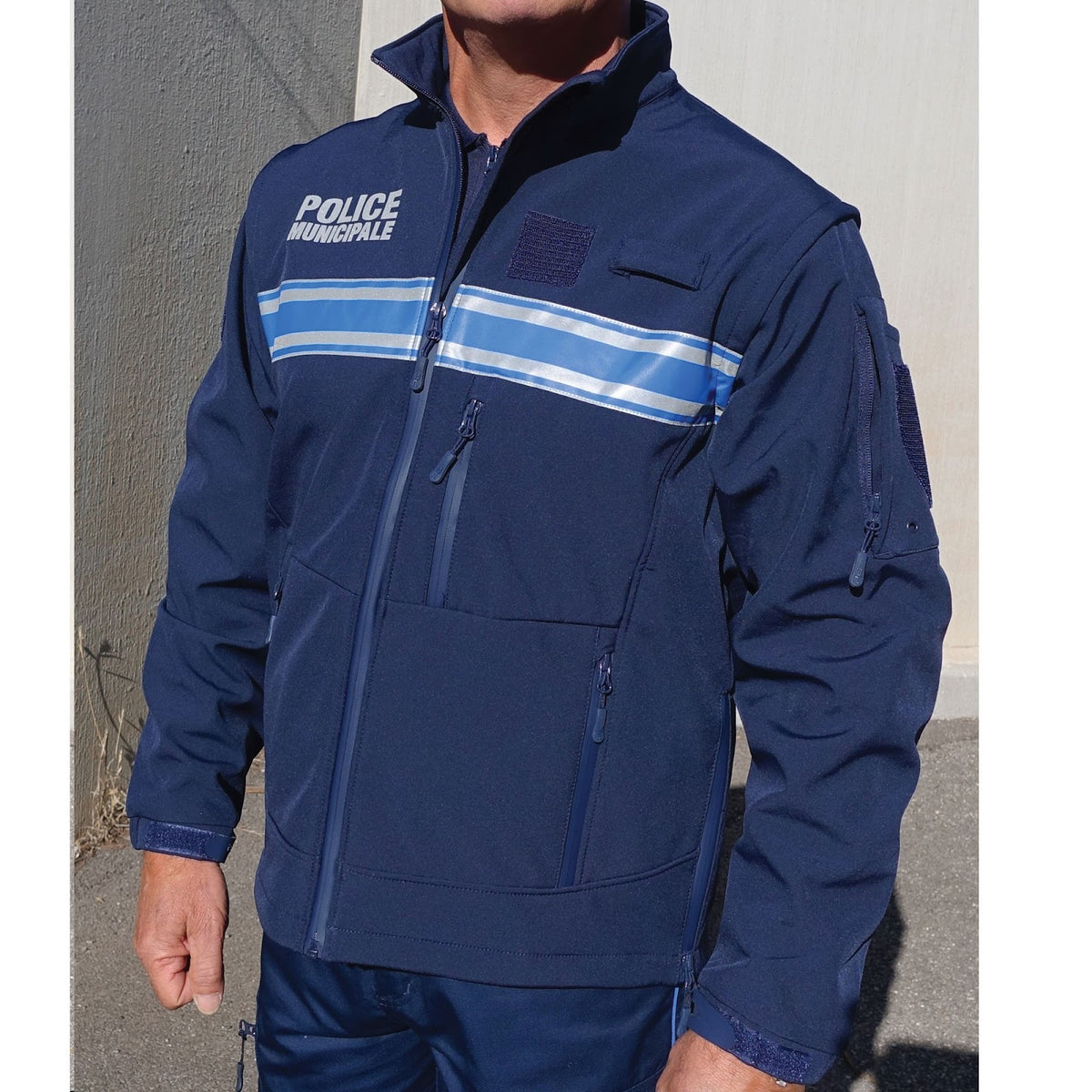 Veste softshell OPEX Police Municipale 2 en 1 manches amovibles 350 g/m² 8000 mm