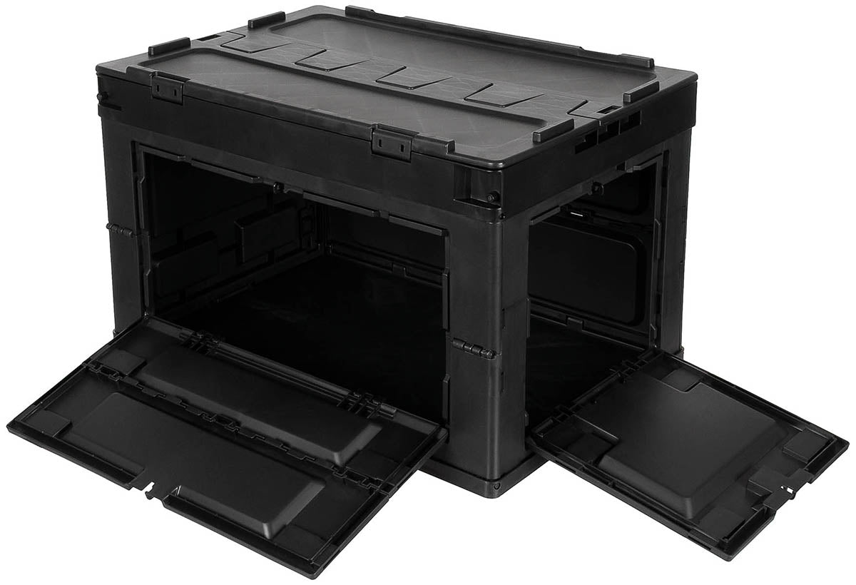 Caisse pliable MFH en polypropylène 20 et 60 l empilable à couvercle intégré