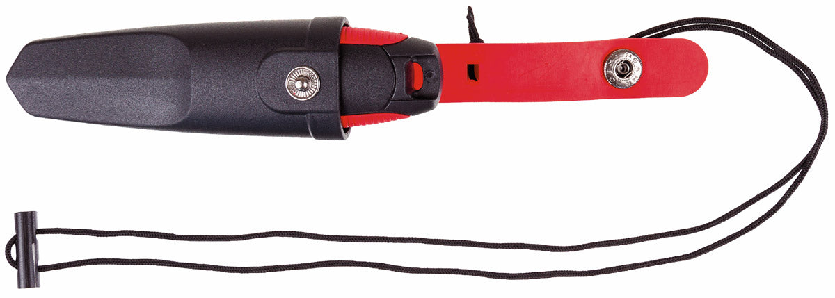 Couteau de cou Fox Outdoor Mini lame 5,5 cm allume-feu sur cordon 60 g