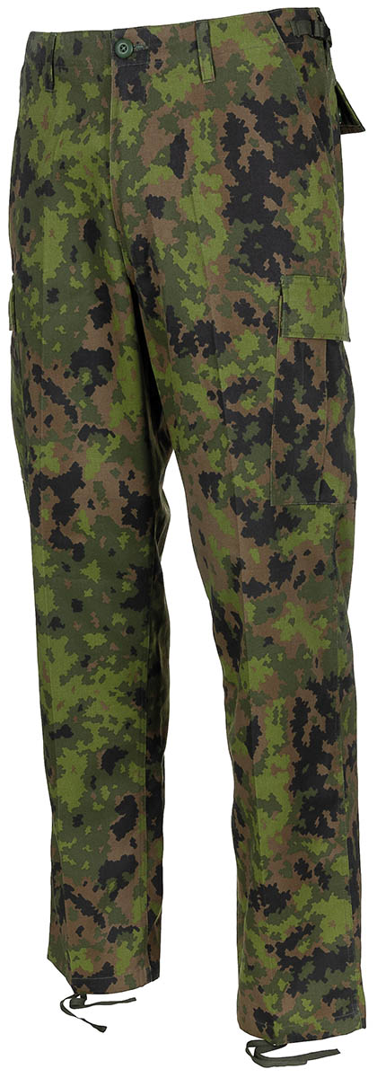 Pantalon de combat US BDU MFH motif TAZ à glissière polycoton 65/35 taille réglable