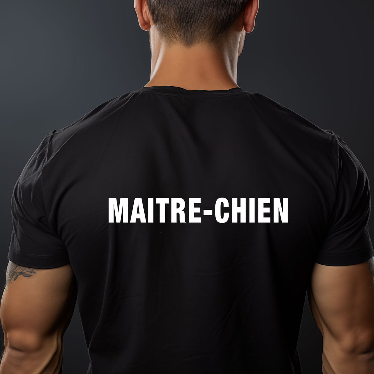 T-shirt imprimé Patrol Equipement marquage Maître Chien coton peigné 180 g/m²