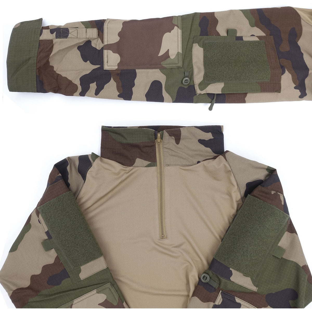 Chemise de combat OPEX UBAS corps jersey 180 g/m² manches ripstop 210 g/m²
