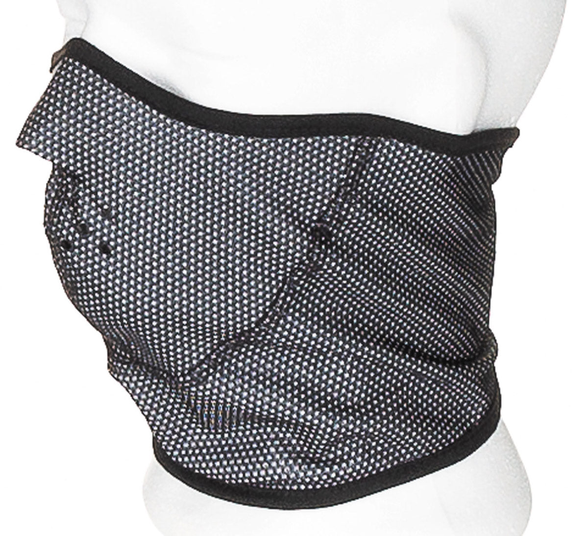 Masque facial MFH en polaire coupe-vent réversible à fente nasale, taille unique