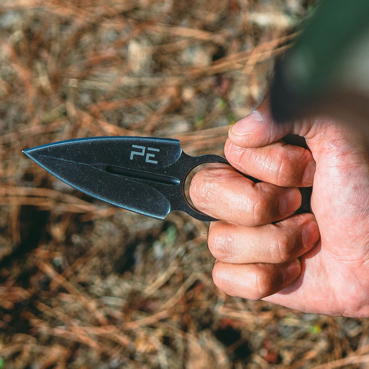 Couteau de combat OPEX Tactical à lame fixe en acier inoxydable 420 de 8 cm