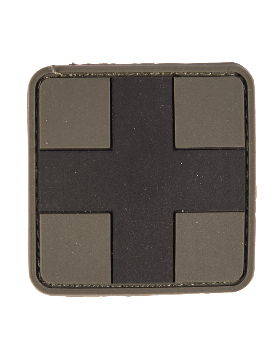 Morale patch premiers secours grand format Mil-Tec 3D PVC 5 x 5 cm 7 g auto-agrippant