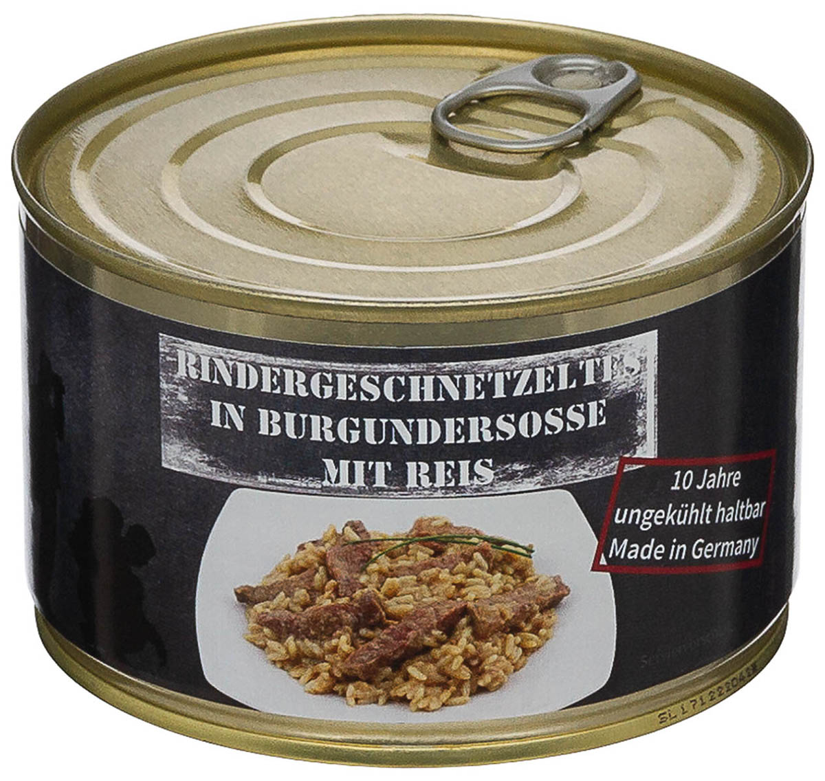 Conserve de plat cuisiné au bœuf MFH 400 g sans conservateur ni exhausteur