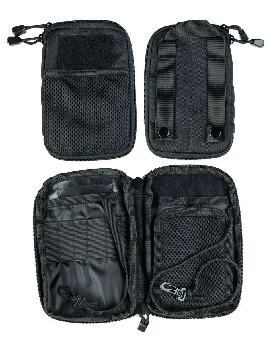 Pochette porte-documents MOLLE Mil-Tec à dos rembourré et fenêtre transparente