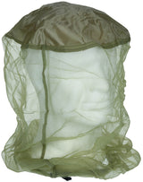 Moustiquaire de tête MFH en polyester 210 à 230 mailles par pouce avec pochette