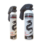Aérosol de défense Delta Force gaz CS 300 et 500 ml catégorie B8 sur autorisation