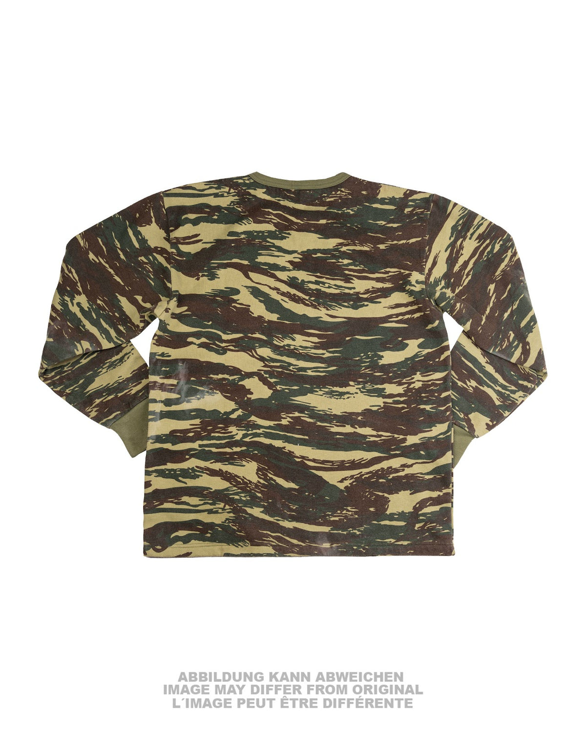 Sweat de l'armée grecque en coton et microfibre, surplus militaire d'occasion