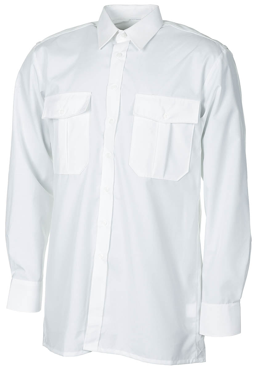 Chemise de campagne néerlandaise à manches longues, surplus d'occasion, lot de 10