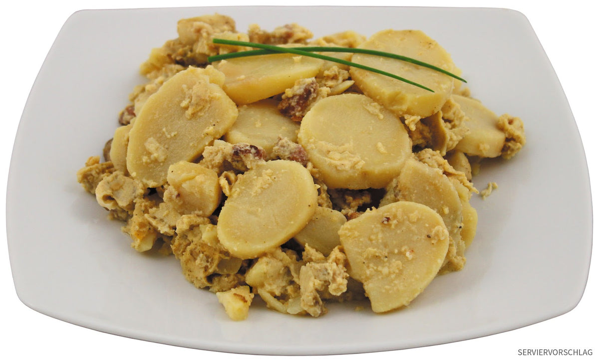 Conserve de pommes de terre sautées au lard et à l'œuf MFH 400 g sans gluten