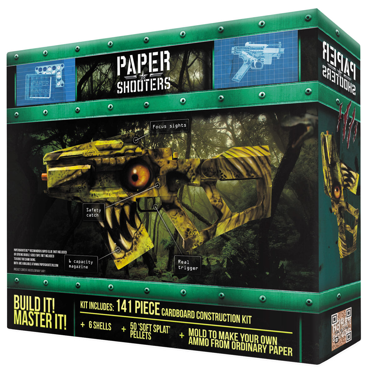 Kit de montage Paper Shooters Guardian Extinction MFH 141 pièces 50 cm dès 14 ans