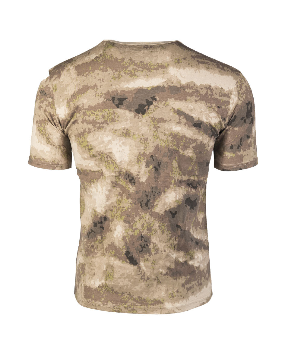 T-shirt militaire Mil-Tec en coton et élasthanne, maille de 150 g/m²
