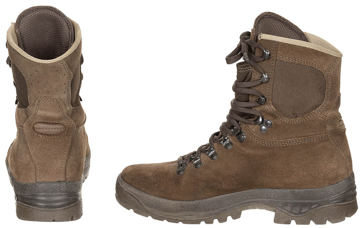 Chaussures de combat britanniques, surplus d'occasion pour la marche, lot de 5