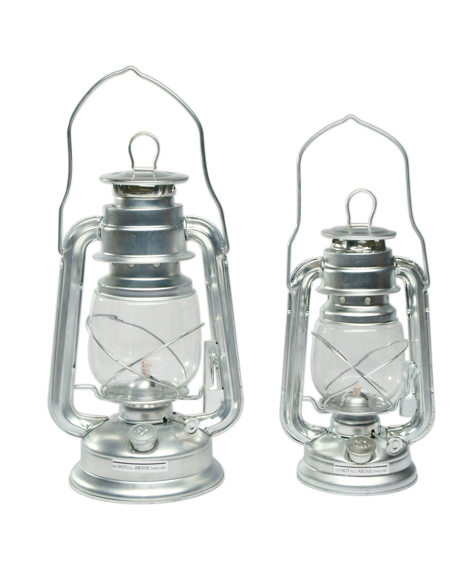 Lanterne tempête Mil-Tec en zinc hauteur 23 cm 370 g pour éclairage d'appoint