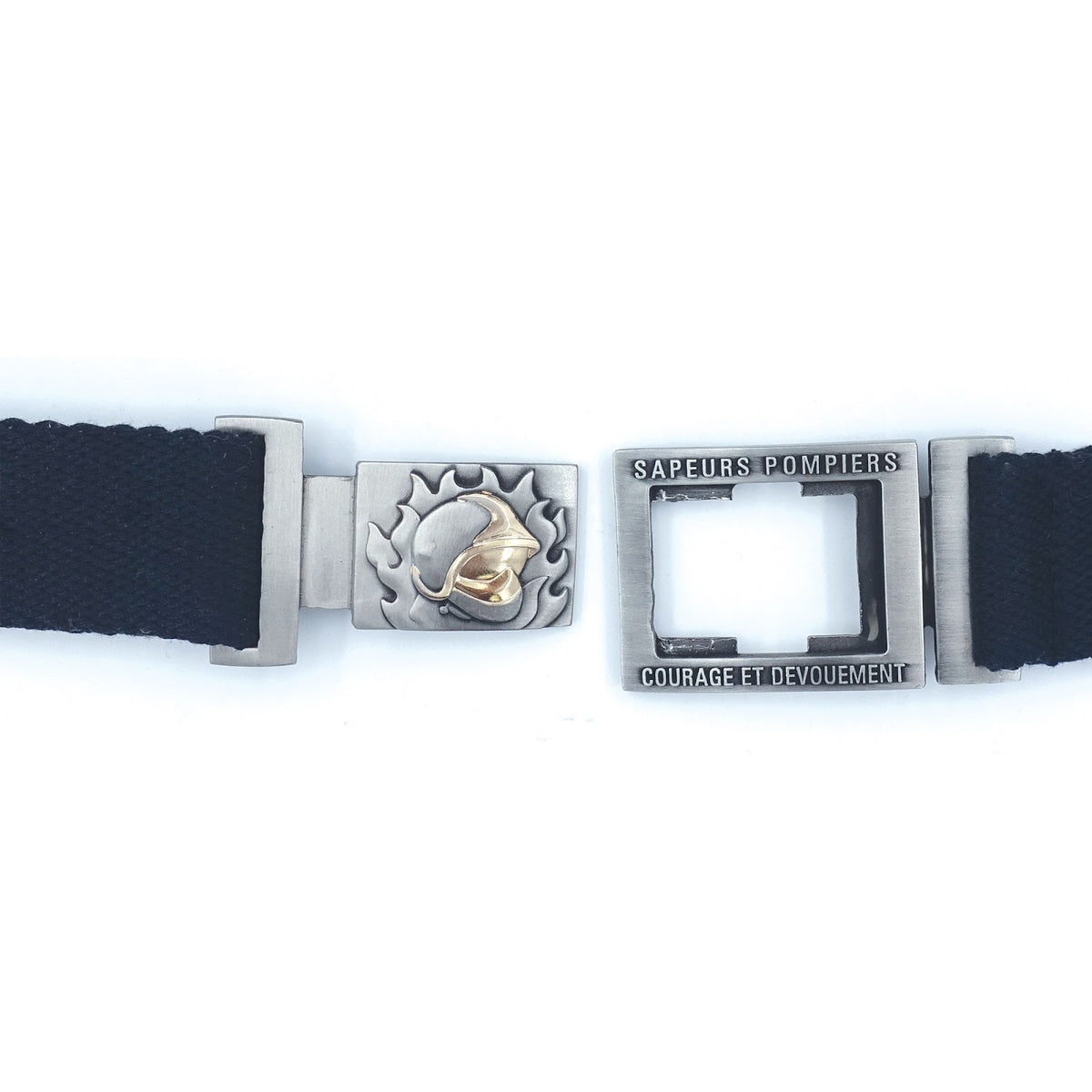 Ceinture Patrol Equipement 140 x 3,2 cm dos auto-agrippant boucle mate gravée