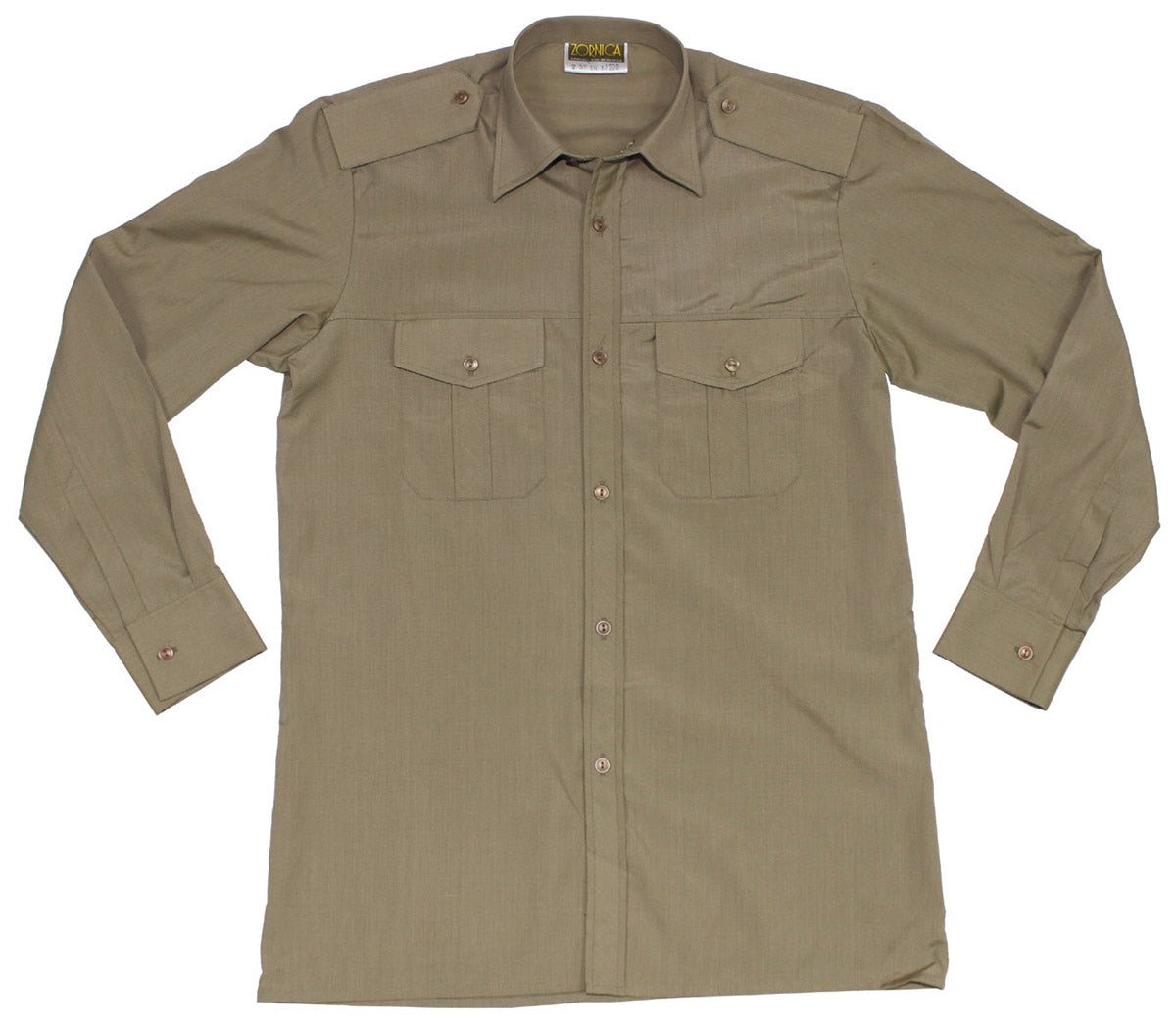 Chemise de campagne tchèque à manches longues, surplus comme neuf, lot de 10