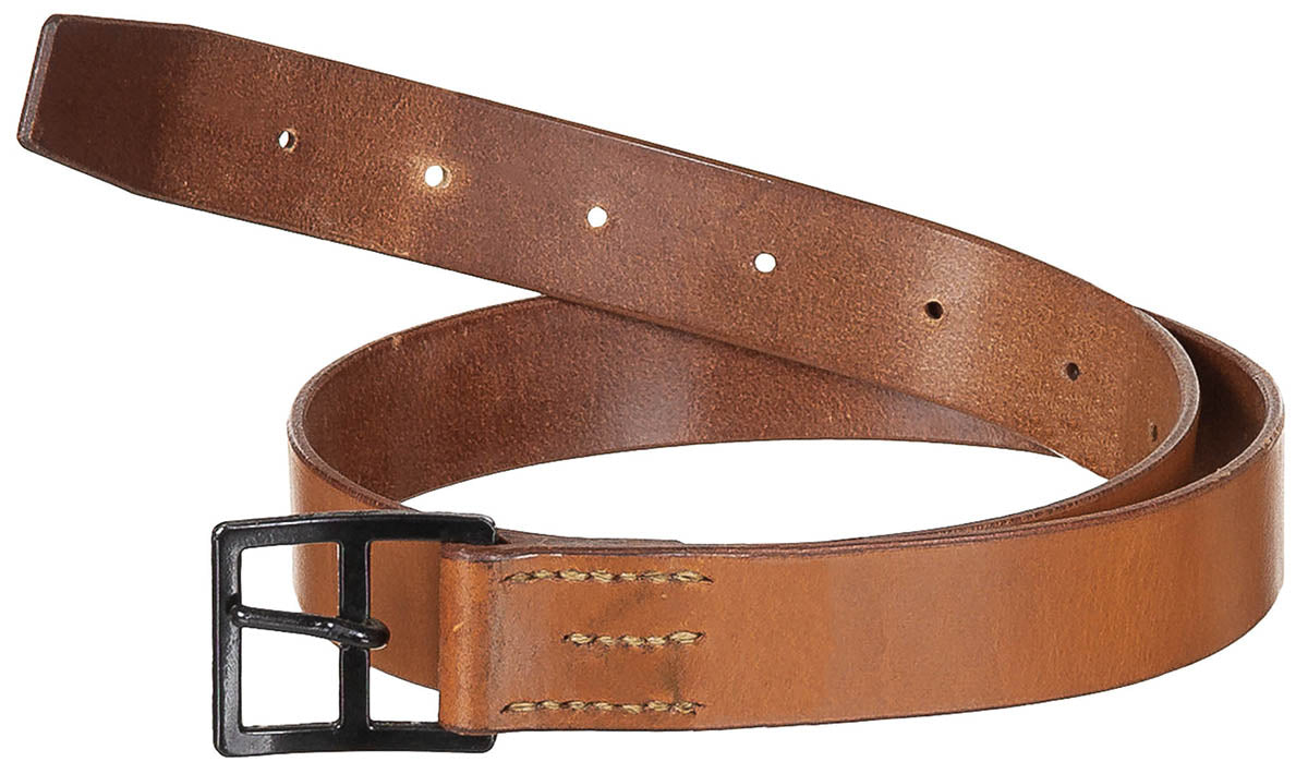 Ceinture de pantalon suisse en cuir, surplus comme neuf, lot de 10