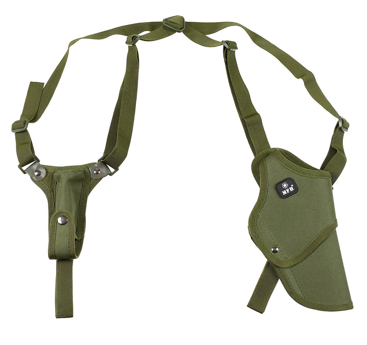 Holster d'épaule MFH pour droitier avec porte-chargeur et attache de ceinture
