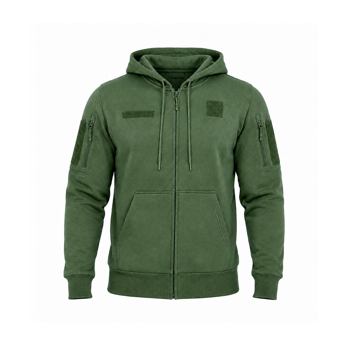Sweat à capuche OPEX Spider 60 % coton 325 g/m² à fermeture éclair et poches manches