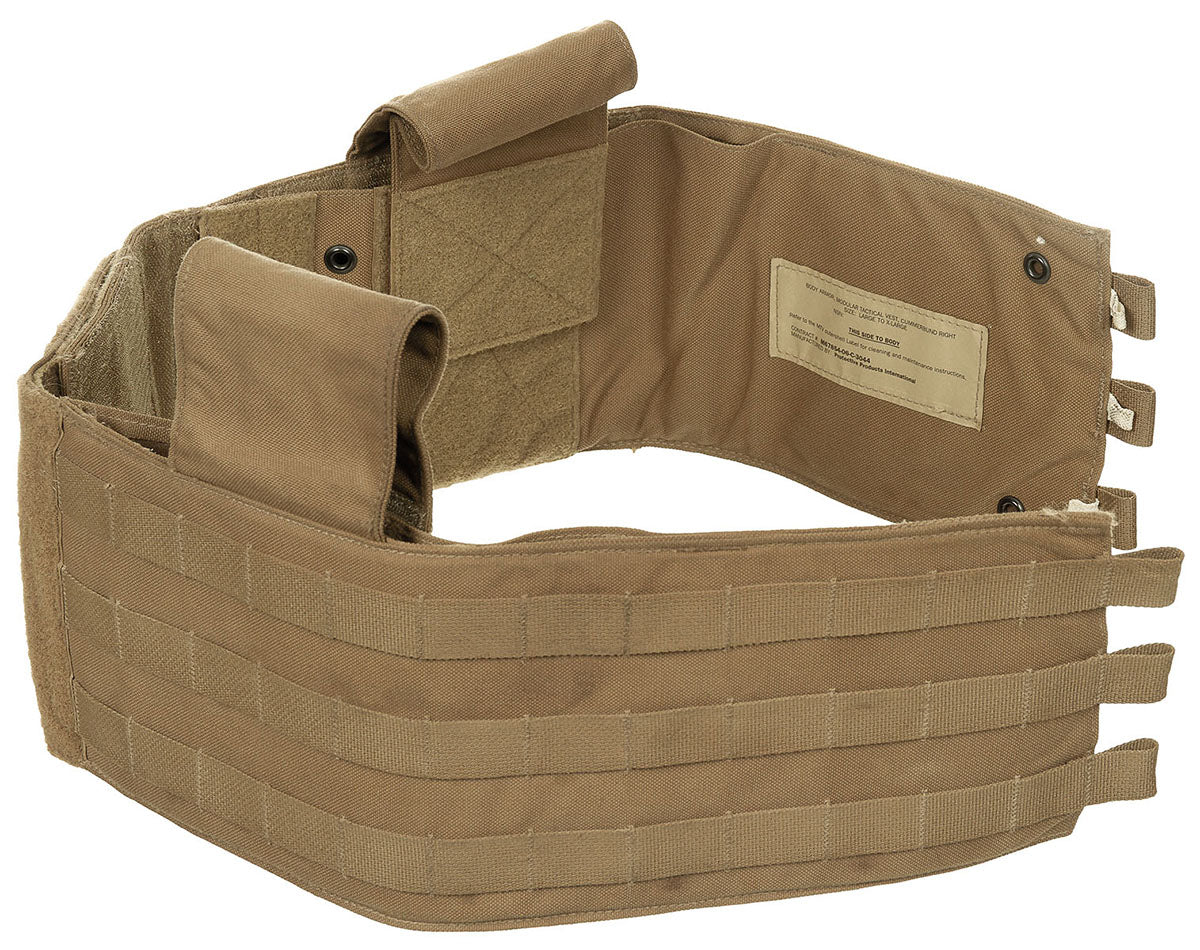 Cummerbund de gilet américain, surplus d'occasion pour le travail extérieur et le bivouac, lot de 3