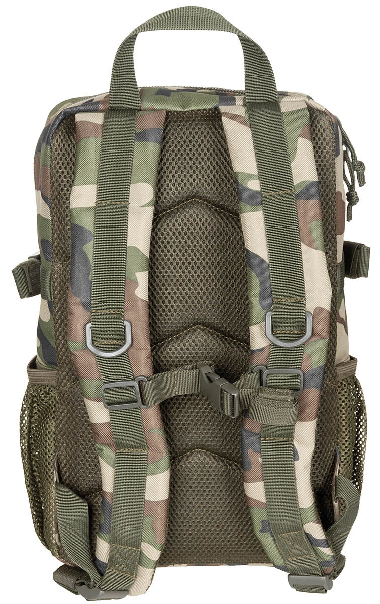 Sac à dos d'assaut MFH US Assault Youngster 15 L en polyester avec sangle de poitrine