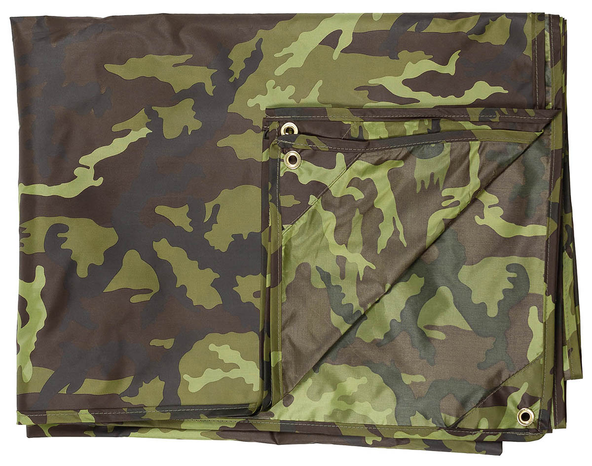 Bâche multi-usages MFH Tarp 200 x 300 cm 12 œillets colonne d'eau 2500 mm