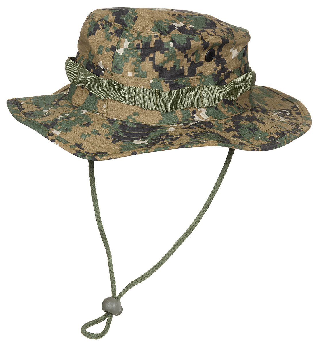 Chapeau de brousse US GI Boonie MFH en coton Rip Stop à passants périphériques