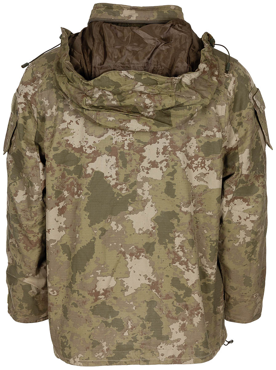 Veste de campagne turque M2021, surplus d'occasion pour le travail extérieur et le bivouac, lot de 5