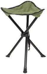Tabouret pliant trépied Fox Outdoor assise 40 cm charge 90 kg avec sac de transport