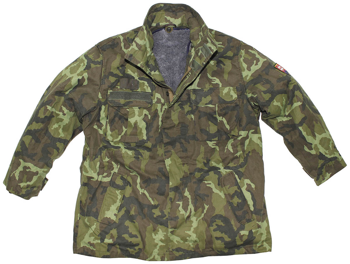 Parka de campagne tchèque M 95, surplus d'occasion pour le travail extérieur et le bivouac, lot de 5