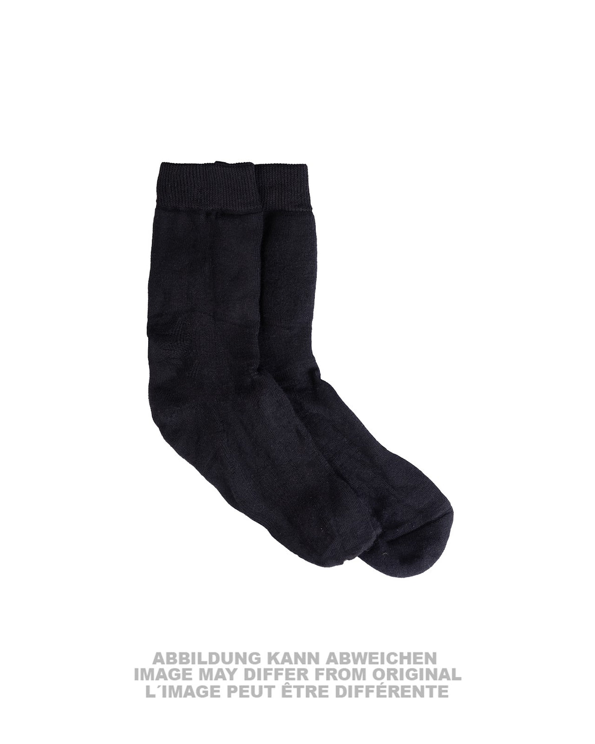 Chaussettes courtes de dotation Bundeswehr à semelle éponge, surplus d'occasion
