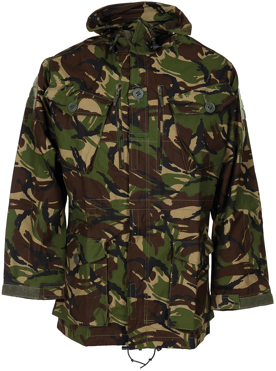 Veste de commando Smock britannique coupe-vent en coton et polyester, motif DPM, surplus comme neuf