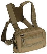 Poche ventrale MFH Recon en polyester 700D 27 × 18 × 7 cm à bretelles amovibles