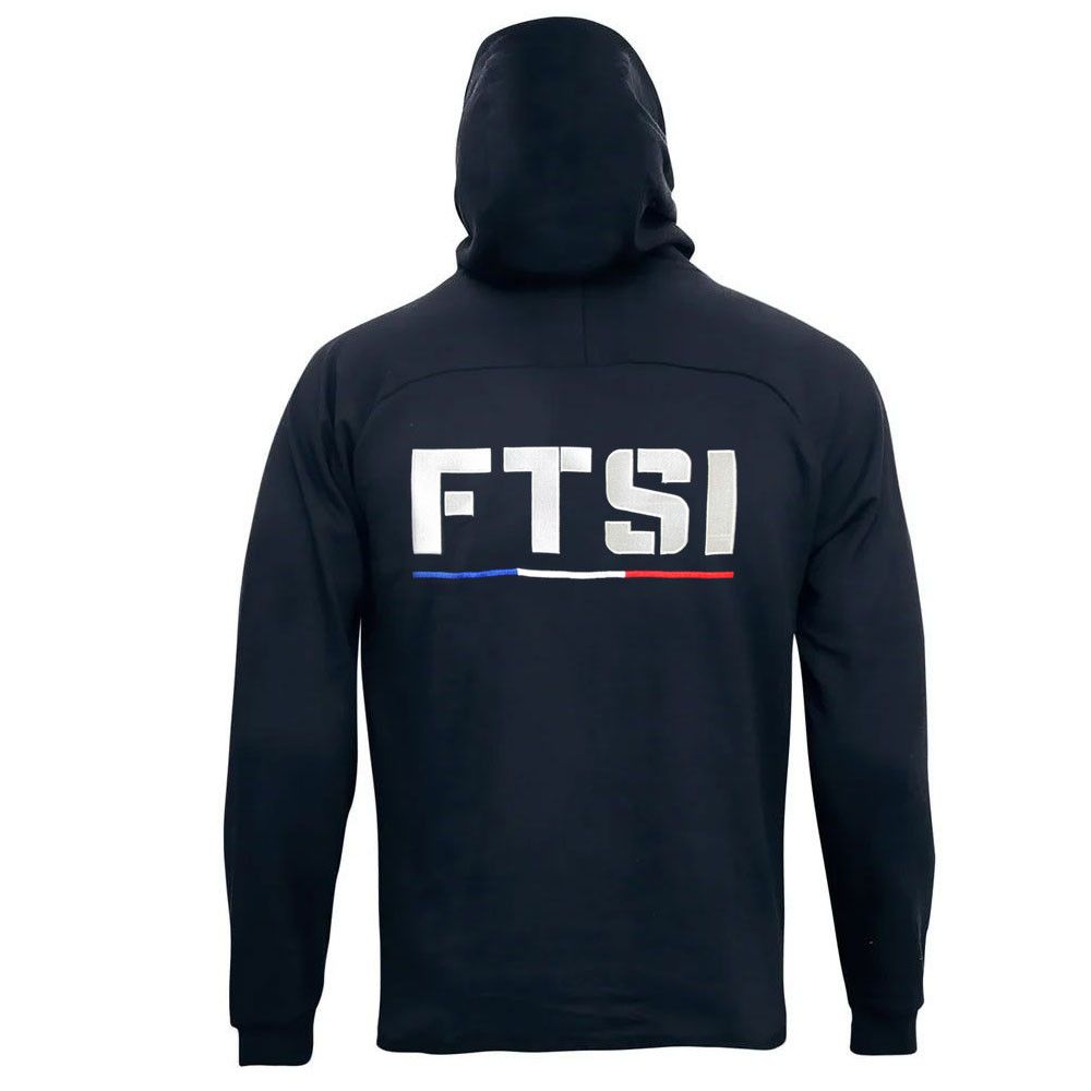 Survêtement Élégance broderie FTSI 61 % coton avec capuche réglable