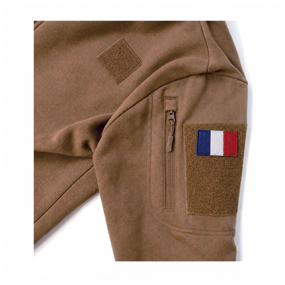 Sweat à capuche OPEX Spider 60 % coton 325 g/m² à fermeture éclair et poches manches
