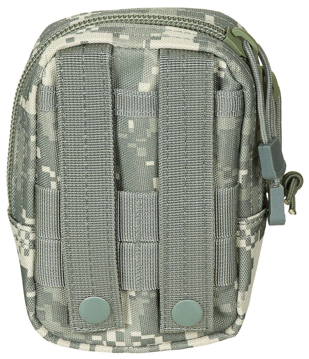 Pochette utilitaire MOLLE MFH à rabat et boucle rapide, 11 x 15 x 10 cm